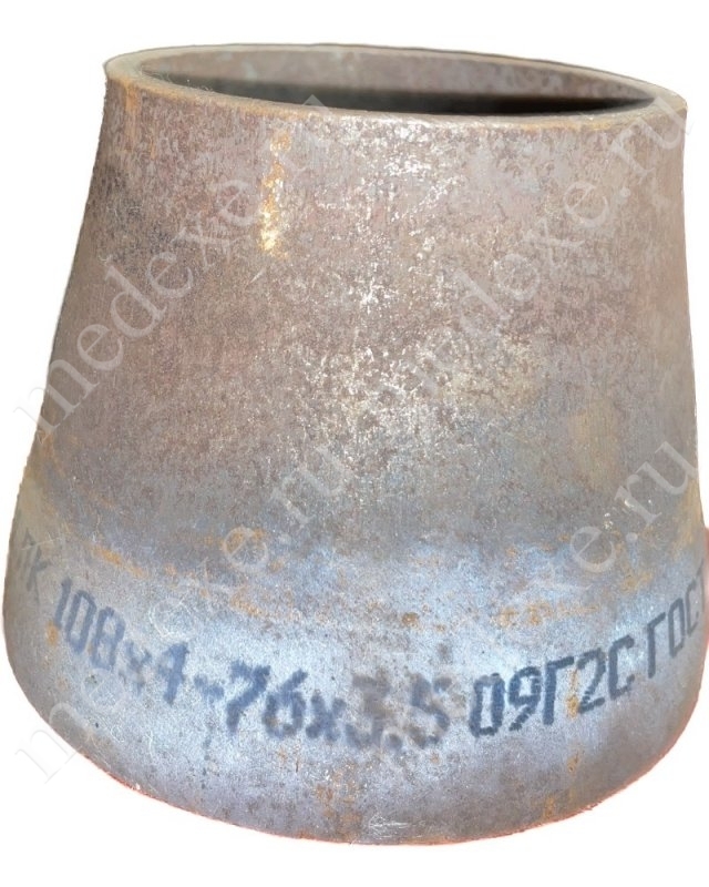 Переход П К-108х4-76х3,5 ст.09г2с ГОСТ 17378
